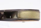 Scarce 1800s HORSEMAN’S POCKET KNIFE/PISTOL .36 Caliber Percussion AntiqueMULTI-TOOL w DAMASCUS BARREL & HORN GRIPS - 5 of 14