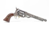 CIVIL WAR Antique WHITNEY .36 Caliber 2nd Model Percussion NAVY Revolver
With All the NAVAL INSPECTION Markings! - 15 of 18