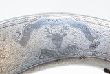 78th HIGHLANDERS SCOTTISH Ram’s Horn Pistol .475 Caliber MAIDA ASSAYE JAVA
Engraved Sidearm from Scotland Commemorating Battles - 6 of 19