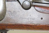 INDIAN WARS Antique SPRINGFIELD Model 1879 Breech Loading TRAPDOOR CARBINEMade in 1880 Chambered in the Original 45-70 GOVT - 6 of 19