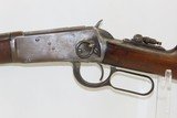 1901 Lettered WINCHESTER 1894 .30-30 Lever Action C&R Saddle Ring CARBINE
Turn of the Century Rifle Made in 1901! - 5 of 20