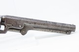 ANTEBELLUM Antique COLT Model 1849 POCKET .31 Caliber PERCUSSION Revolver
With Civil War Era Penny, Powder Flask, Match Tin - 22 of 25