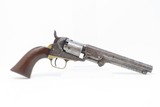 ANTEBELLUM Antique COLT Model 1849 POCKET .31 Caliber PERCUSSION Revolver
With Civil War Era Penny, Powder Flask, Match Tin - 19 of 25