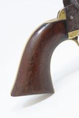 ANTEBELLUM Antique COLT Model 1849 POCKET .31 Caliber PERCUSSION Revolver
With Civil War Era Penny, Powder Flask, Match Tin - 20 of 25
