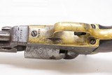 ANTEBELLUM Antique COLT Model 1849 POCKET .31 Caliber PERCUSSION Revolver
With Civil War Era Penny, Powder Flask, Match Tin - 16 of 25