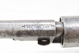 ANTEBELLUM Antique COLT Model 1849 POCKET .31 Caliber PERCUSSION Revolver
With Civil War Era Penny, Powder Flask, Match Tin - 12 of 25