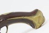c1710 FRENCH Fighting Pistol .63 Caliber FLINTLOCK by PHILIPPE de SELIERStately Engraved Brass Hardware with Dragon Side Plate - 15 of 17