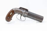 Scarce 1840s NORWICH Allen & Thurber PEPPERBOX Revolver .31 Caliber ANTIQUE An Early Double Action Revolver & Favorite of the 49ers! - 16 of 19