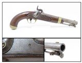 1852 Dated Antique HENRY ASTON 2nd U.S. Contract Model 1842 DRAGOON PistolUsed in the CIVIL WAR, INDIAN WARS - 1 of 19