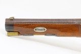 1850s HANOVER German .48 Caliber Percussion Pistol by LÖFFLER Antique Engraved, Single Set Trigger, Octagonal Barrel - 18 of 18