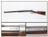 1912 WINCHESTER 1892 Lever Action .32-20 WCF RIFLE Octagonal Barrel C&R
Classic Early 1900s Lever Action Repeater Made in 1912