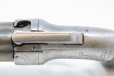 ANTIQUE Allen & Thurber WORCHESTER PERIOD .32 Bar Hammer PEPPERBOX Revolver First American Double Action Revolving Percussion Pistol - 8 of 17