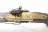 LION POMMEL Belt Pistol by WILLIAM HOLLIS of CHELTENHAM England .54 Caliber
c1840s ENGLISH Sidearm Antique - 12 of 17