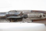 Engraved PAIR of SMITH ENGLISH Antique BOXLOCK Percussion BELT/MUFF Pistols With FOLDING TRIGGERS & SCREW OFF BARRELS! - 9 of 25