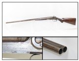 REMINGTON Model 1889 Side by Side DOUBLE BARREL C&R 12 Gauge HAMMER Shotgun 12 Gauge Side by Side Hunting/Sporting Gun from the early 1900s - 1 of 19