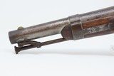 Antique A.H. WATERS M1836 Percussion DRAGOON .54 Caliber CONVERSION Pistol
MEXICAN-AMERICAN WAR Conversion Pistol, Dated 1838 - 19 of 19