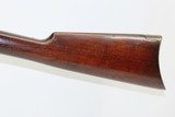 WINCHESTER 1890 PUMP Action TAKEDOWN Rifle in .22 Winchester Rimfire WRF 1914 mfr. World War I-Era Easy Takedown Rifle - 3 of 21