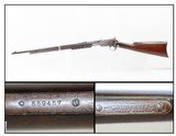 WINCHESTER 1890 PUMP Action TAKEDOWN Rifle in .22 Winchester Rimfire WRF 1914 mfr. World War I-Era Easy Takedown Rifle - 1 of 21