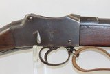 Antique ENFIELD MARTINI-HENRY MKIV Single Shot .577/450 FALLING BLOCK Rifle 1902 Dated Stock with Sanskrit Markings - 4 of 24