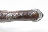 GORGEOUS Cast Carved Antique Spanish MIQUELET .50 Caliber Percussion PISTOL
Stately Sidearm from Early-19th Century Spain - 10 of 18