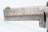 FACTORY ENGRAVED Antique COLT 2nd Model .41 Caliber SINGLE SHOT DeringerScroll Engraving from the Factory! - 5 of 17