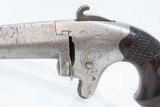 FACTORY ENGRAVED Antique COLT 2nd Model .41 Caliber SINGLE SHOT DeringerScroll Engraving from the Factory! - 4 of 17