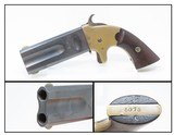 SCARCE Antique AMERICAN ARMS .32 Cal. Rimfire SWIVEL BARREL Double Deringer 1 of less than 5,000 Produced & Made in Boston! - 1 of 17
