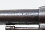 1896 mfr. COLT Model 1895 NEW ARMY/NAVY .41 Double Action REVOLVER Antique
First Double Action Swing Out Cylinder Used by the US Military! - 6 of 20