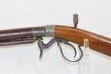 Rare PENNSYLVANIA Antique W.E. ROBBINS .38 Cal Percussion UNDERHAMMER Rifle Unique, and Practical Design from the 1840s - 4 of 16