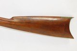 Rare PENNSYLVANIA Antique W.E. ROBBINS .38 Cal Percussion UNDERHAMMER Rifle Unique, and Practical Design from the 1840s - 3 of 16