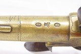 Grotesque Mask WILLIAM GRICE of LONDON Brass .60 Caliber FLINTLOCK Pistol
Circa Late-1700s Sidearm Belt Sized Pistol - 13 of 19