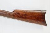WINCHESTER 1890 PUMP Action TAKEDOWN Rifle in SCARCE .22 Winchester Rimfire Turn of the Century Easy Takedown Rifle - 3 of 22