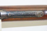 WINCHESTER 1890 PUMP Action TAKEDOWN Rifle in SCARCE .22 Winchester Rimfire Turn of the Century Easy Takedown Rifle - 12 of 22