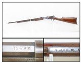 WINCHESTER 1890 PUMP Action TAKEDOWN Rifle in SCARCE .22 Winchester Rimfire Turn of the Century Easy Takedown Rifle - 1 of 22