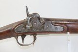 Antique US REMINGTON/FRANKFORD Arsenal MAYNARD M1816/1856 MUSKET Conversion New Jersey Marked Musket with BAYONET - 4 of 23