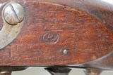 Antique US REMINGTON/FRANKFORD Arsenal MAYNARD M1816/1856 MUSKET Conversion New Jersey Marked Musket with BAYONET - 16 of 23