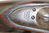 Antique U.S. SPRINGFIELD ARSENAL Model 1816 .69 Caliber FLINTLOCK MusketFlintlock Made in 1836 with BAYONET & SCABBARD - 7 of 22