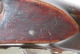 Antique U.S. SPRINGFIELD ARSENAL Model 1816 .69 Caliber FLINTLOCK MusketFlintlock Made in 1836 with BAYONET & SCABBARD - 16 of 22
