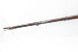 Antique U.S. SPRINGFIELD ARSENAL Model 1816 .69 Caliber FLINTLOCK MusketFlintlock Made in 1836 with BAYONET & SCABBARD - 20 of 22