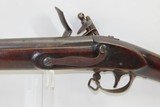 Antique U.S. SPRINGFIELD ARSENAL Model 1816 .69 Caliber FLINTLOCK MusketFlintlock Made in 1836 with BAYONET & SCABBARD - 19 of 22
