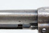 .38-40 WCF COLT SAA PEACEMAKER Single Action Army REVOLVER 1st Gen Antique 7-1/2” .38 Winchester Made in 1898! - 6 of 19