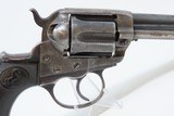 1900 mfr COLT Model 1877 THUNDERER .41 Long Colt Double Action REVOLVER C&R
Double Action Revolver Made in 1900 with HOLSTER - 6 of 21