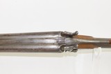 Antique J.S. TROWBRIDGE & Co. Percussion SxS Double Barrel HAMMER ShotgunEngraved ENGLISH Double Barrel Fowling Gun - 12 of 21