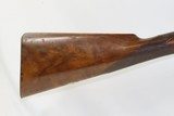 Antique J.S. TROWBRIDGE & Co. Percussion SxS Double Barrel HAMMER ShotgunEngraved ENGLISH Double Barrel Fowling Gun - 17 of 21