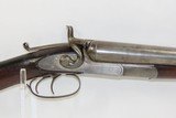 Antique REMINGTON-WHITMORE Model 1873 10 Gauge DOUBLE BARREL Hammer SHOTGUN Early Production THREE DIGIT Serial Number! - 16 of 19