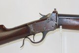 US MILITARY Winchester Model 1885 Low Wall WINDER Training C&R Musket-Rifle Scarce Example w/ US Ordnance Flaming Bomb Marks - 4 of 21