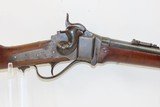 Antique SHARPS “New Model 1863” .50-70 GOVT CARTRIDGE CONVERSION CarbineCIVIL WAR / WILD WEST U.S. CONTRACT Saddle Ring Carbine - 4 of 21