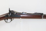 Antique U.S. SPRINGFIELD Model 1884 “TRAPDOOR” .45-70 GOVT Caliber RifleWith SOCKET BAYONET and SCABBARD/HANGER - 4 of 22