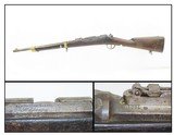 GRAS CONVERSION French ST. ETIENNE Model 1866-74 11mm Bolt Action CARBINE
Updated Model 1866 to Chamber Metallic Cartridge - 1 of 21