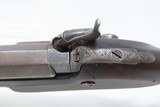 Antique ROBERTSON of PHILADELPHIA Percussion Target Pistol Dueling .48 Cal. 19th Century Percussion Single Shot Pistol - 13 of 19